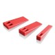 Papier wiggen smal, medium, large